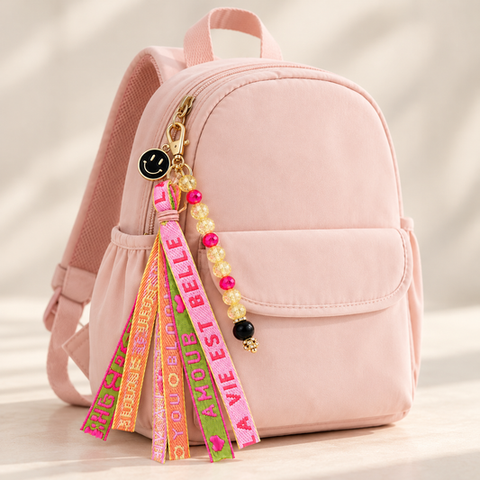 Happy Vibes Tassenhanger - Enjoia Kids – Bagcharm (foto 2)