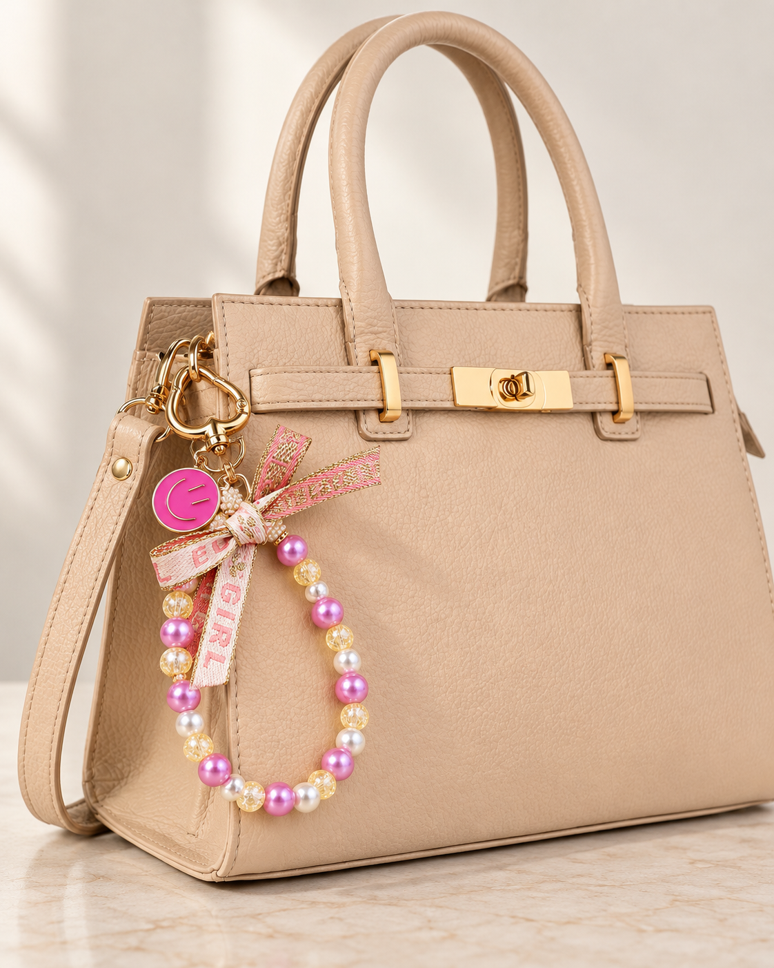 Pink Glow Bag Charms – Sleutelhanger (foto 7) | Enjoia