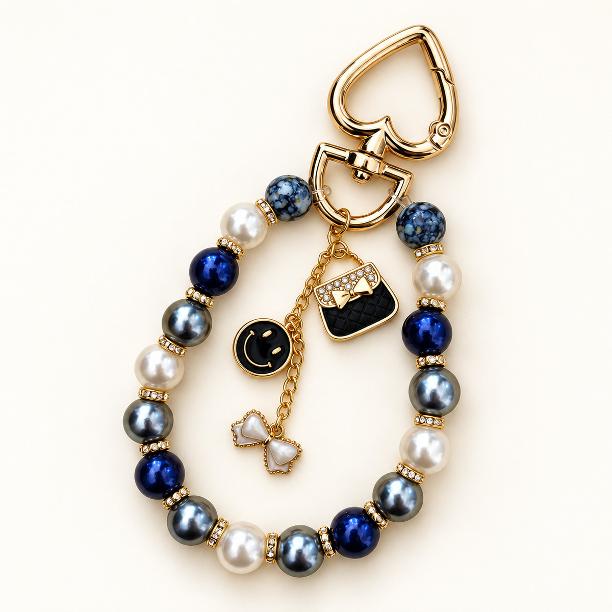 Blue Hour Charms – Sleutelhanger Golden Midnight | Enjoia