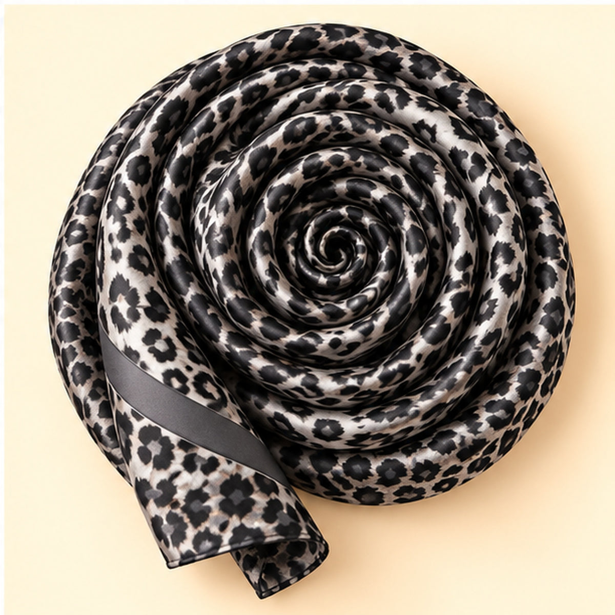 Gloss Muse – Wild & Luxe, print Silver Leopard | Enjoia Jewellery