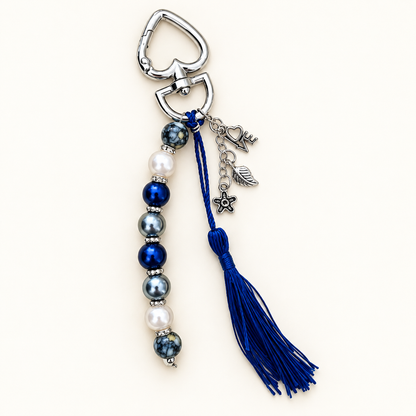 Blue Serenity tassenhanger uit The Blue Mood Duo | Enjoia