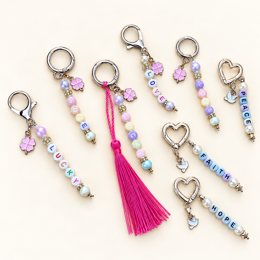 Love & Lucky Tassenhanger | Enjoia Kids – Bagcharm (foto 1)