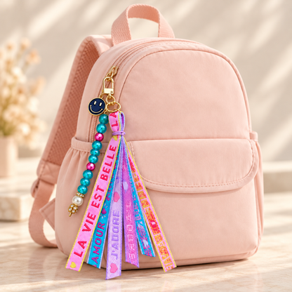 Happy Vibes Tassenhanger - Enjoia Kids – Bagcharm (foto 6)