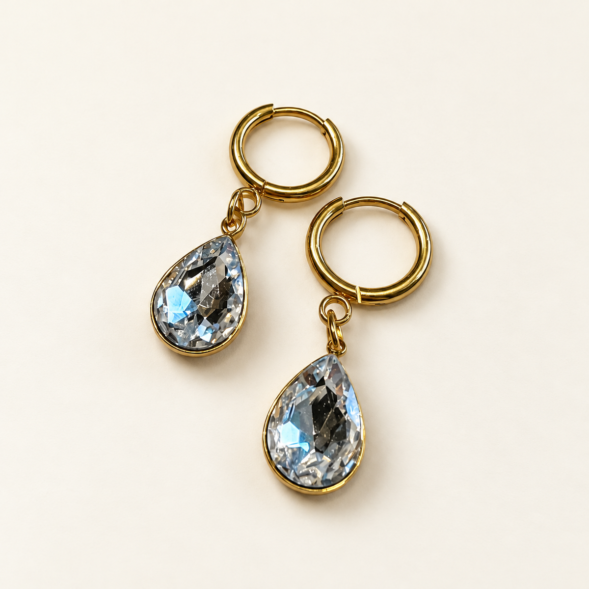 Enjoia Hoops | Charm Edition – Oorbellen Crystal Muse