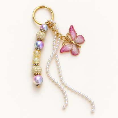 Butterfly Charm Tassenhanger | Enjoia Kids – handgemaakte tassenhanger Pretty Wild