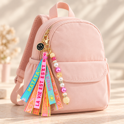 Happy Vibes Tassenhanger - Enjoia Kids – Bagcharm (foto 4)