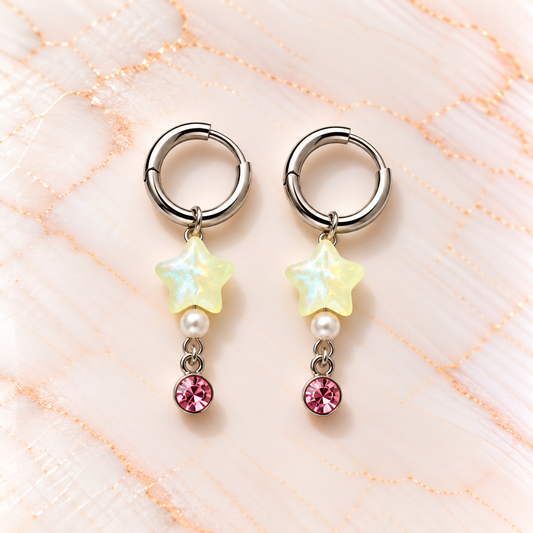 EleganteOorbellenopMarmer – Lemon Spark | Enjoia