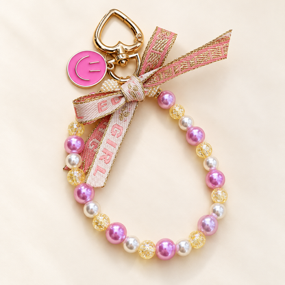 Ribbon Blush tassenhanger uit The Ribbon Crush Duo | Enjoia