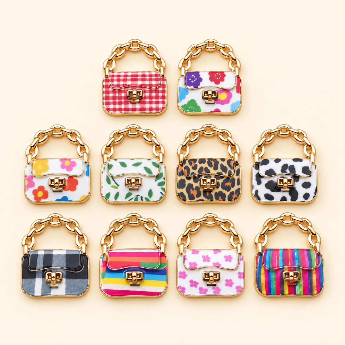 Mini Bag Charms voor Create Your Enjoia Keychain