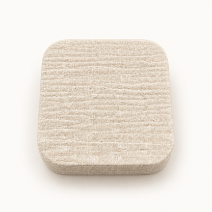 Treasure Keeper sieradendoosje in Beige – bovenaanzicht gesloten
