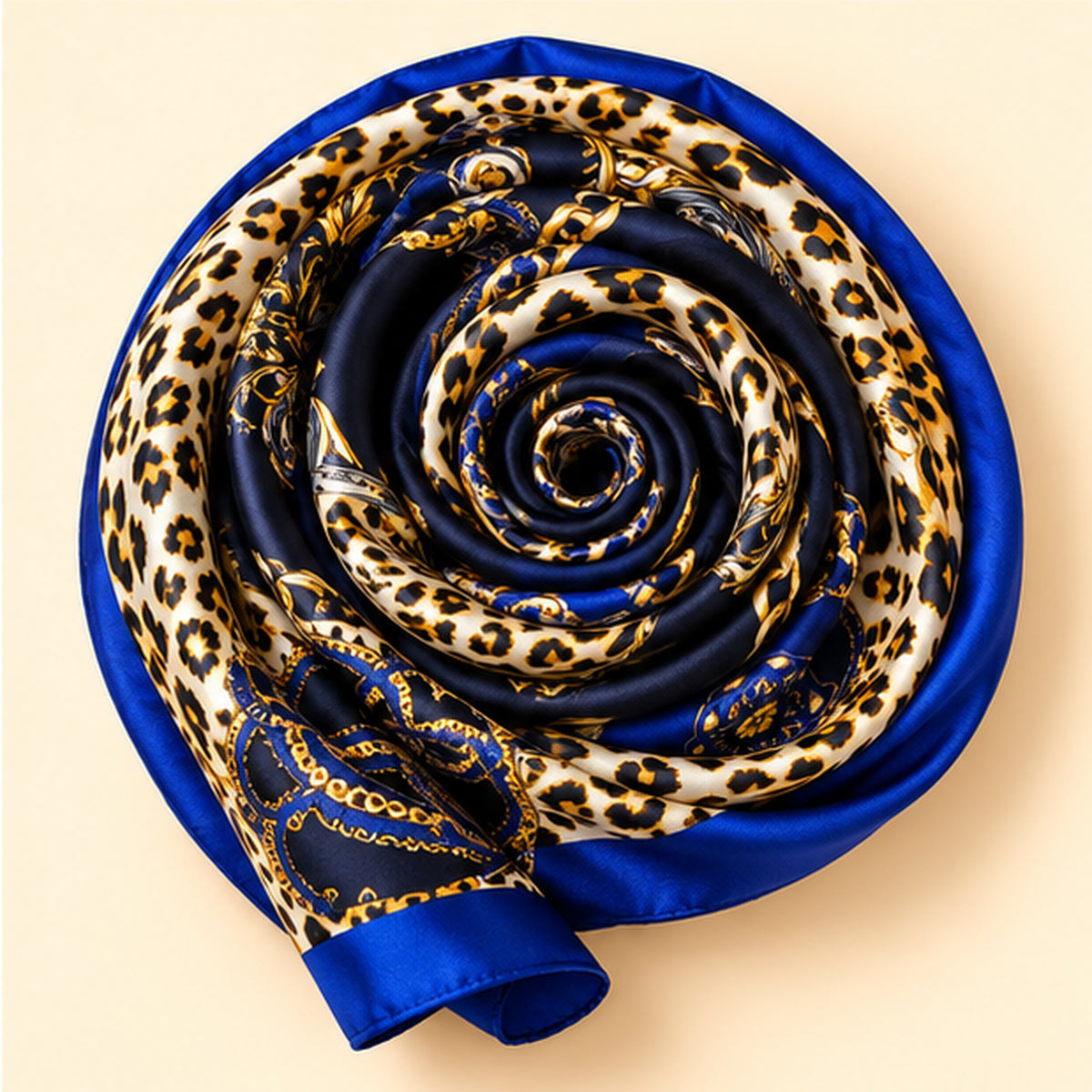 Gloss Muse – Wild & Luxe, print Cobalt Chain | Enjoia Jewellery