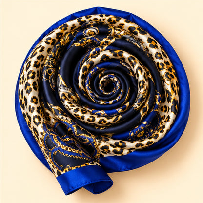 Gloss Muse – Wild & Luxe, print Cobalt Chain | Enjoia Jewellery
