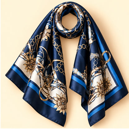 Gloss Muse – Wild & Luxe, print Navy Charm | Enjoia Jewellery