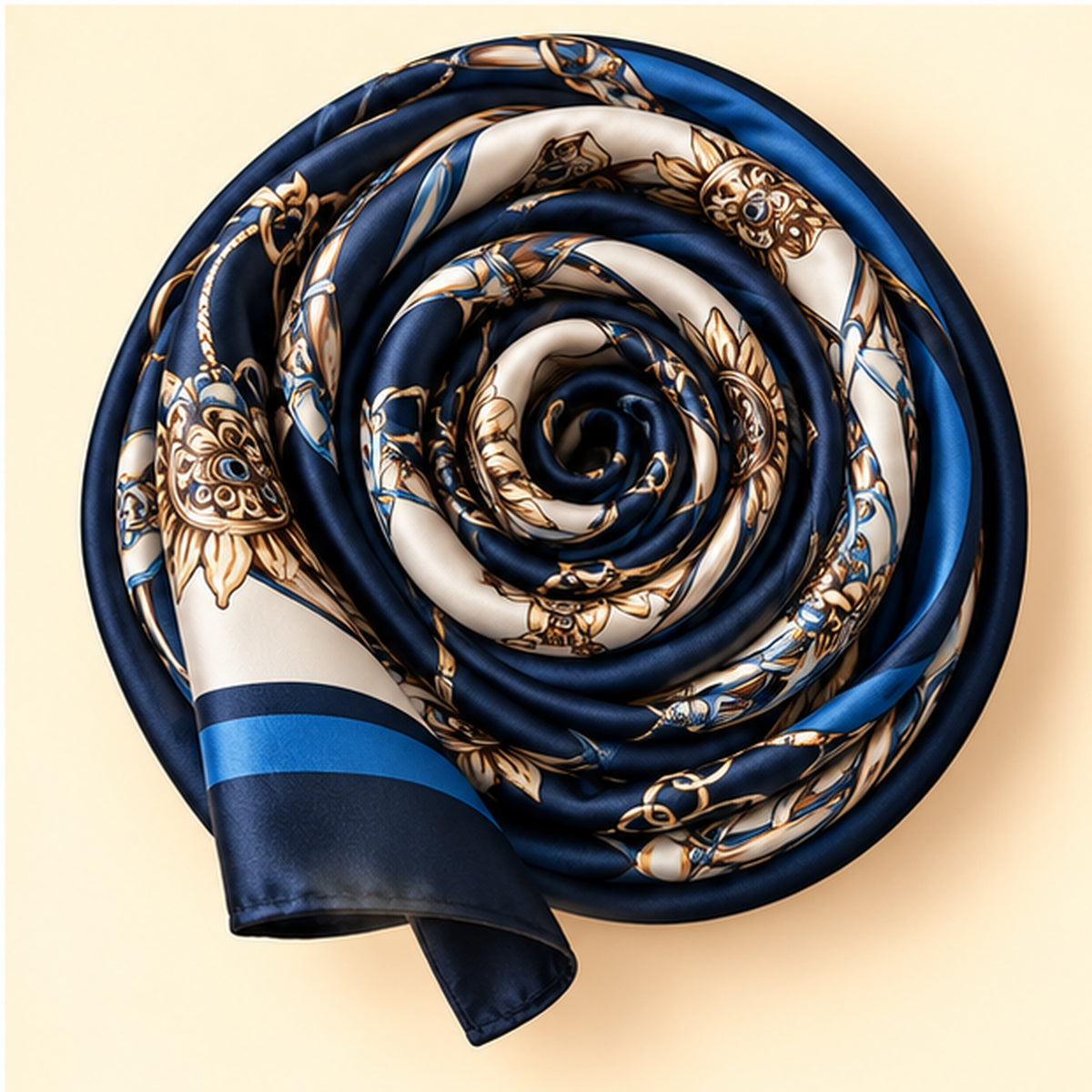Gloss Muse – Wild & Luxe, print Navy Charm | Enjoia Jewellery
