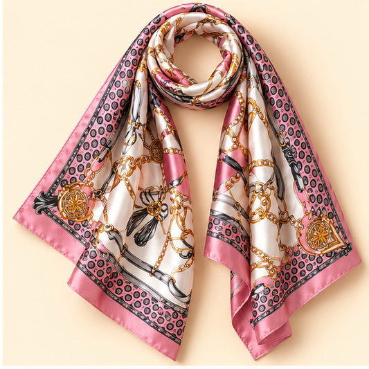 Gloss Muse – Wild & Luxe, print Blush Links | Enjoia Jewellery