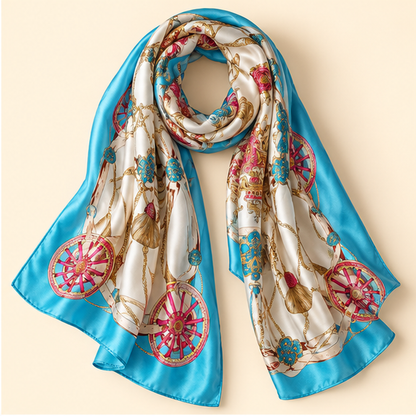Gloss Muse – Wild & Luxe, print Turquoise Royale | Enjoia Jewellery
